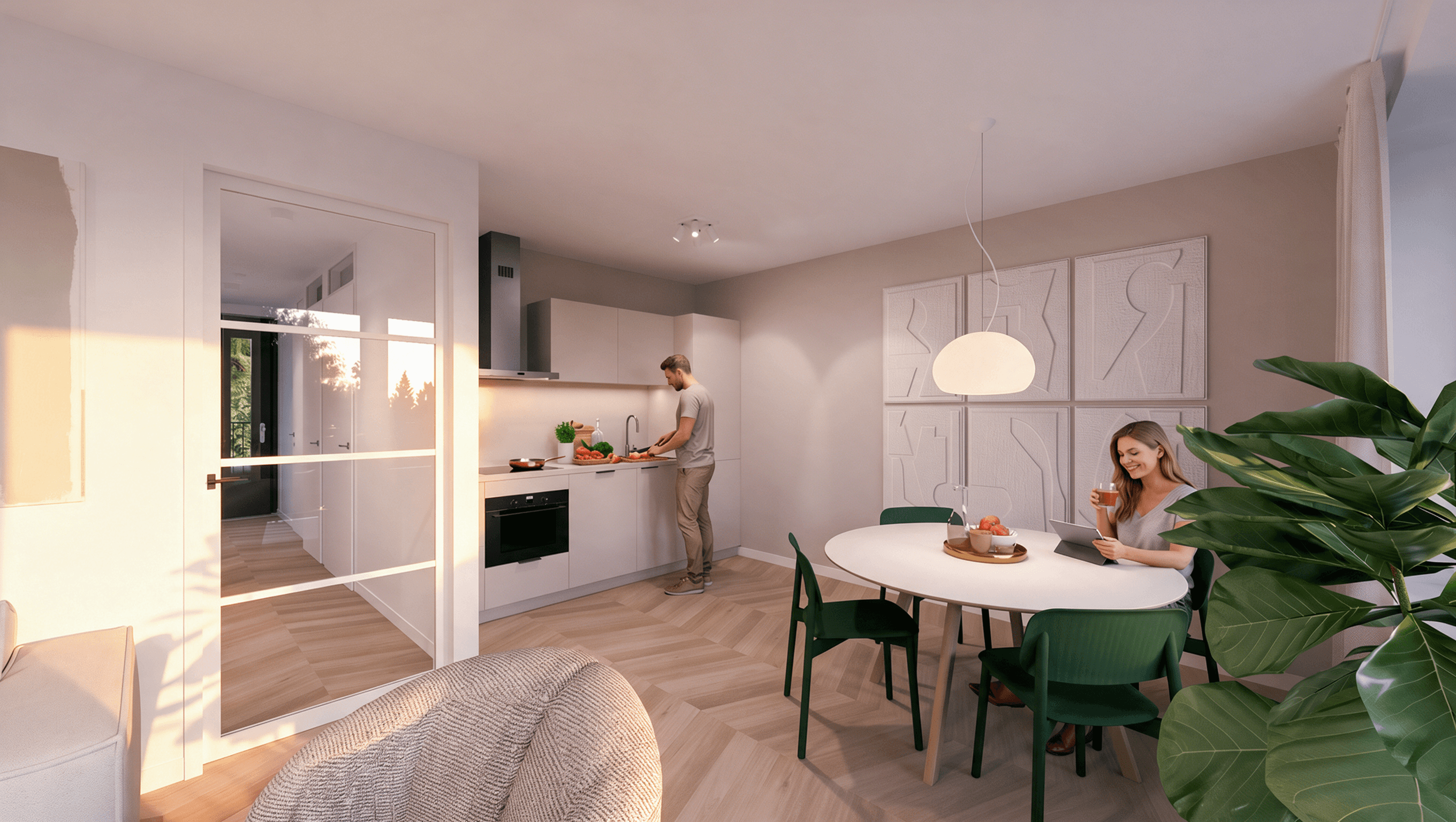 Type 2 - 3-kamerappartement